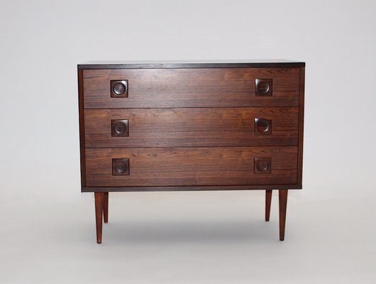 Scandinavian Modern Chest With 3 Drawers, 1960s-NB-1335578