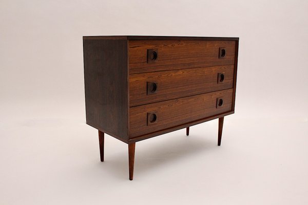 Scandinavian Modern Chest With 3 Drawers, 1960s-NB-1335578