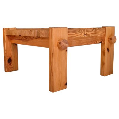 Scandinavian Modern Coffee Table in Pine by Yngve Ekström-UYK-807001