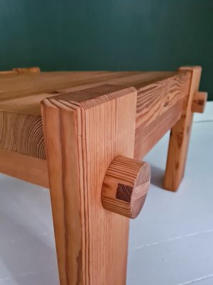 Scandinavian Modern Coffee Table in Pine by Yngve Ekström-UYK-807001