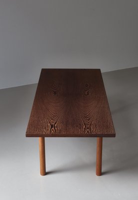 Scandinavian Modern Coffee Table in Wenge & Oak attributed to Hans J. Wegner for Andreas Tuck, 1950s-WRF-2041559