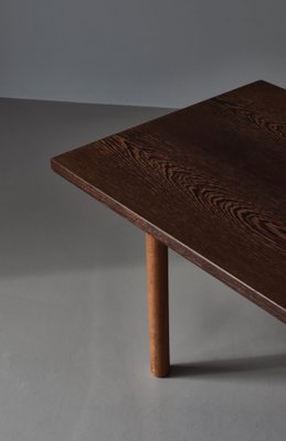 Scandinavian Modern Coffee Table in Wenge & Oak attributed to Hans J. Wegner for Andreas Tuck, 1950s-WRF-2041559