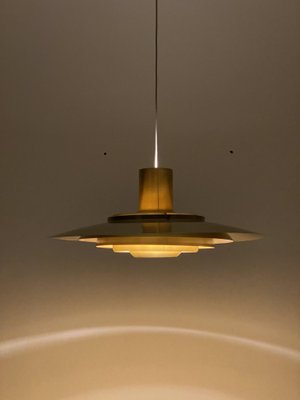 Scandinavian Modern Danish Aluminum Ceiling Lamp by Preben Fabricius & Jørgen Kastholm for Nordisk Solar, 1964-AX-1118613