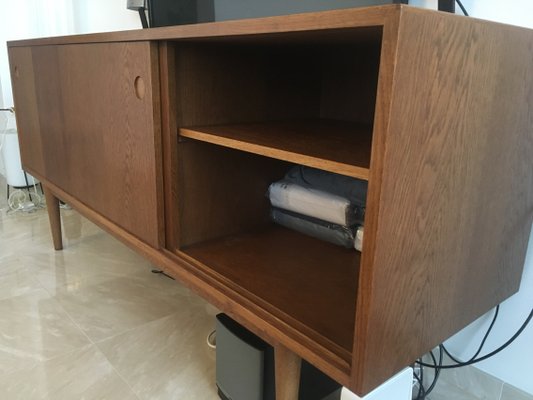 Scandinavian Modern Danish Oak Sideboard, 1960s-TZ-557384