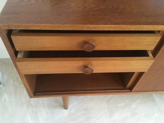 Scandinavian Modern Danish Oak Sideboard, 1960s-TZ-557384