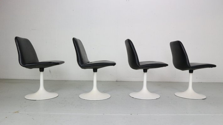 Scandinavian Modern Dining Chairs by Börje Johanson Vinga, Sweden, 1970, Set of 4-DT-2026127