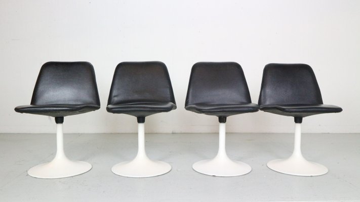 Scandinavian Modern Dining Chairs by Börje Johanson Vinga, Sweden, 1970, Set of 4-DT-2026127