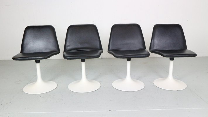 Scandinavian Modern Dining Chairs by Börje Johanson Vinga, Sweden, 1970, Set of 4-DT-2026127