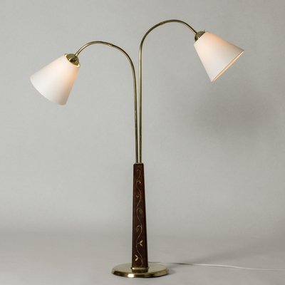 Scandinavian Modern Floor Lamp by Tor Wolfenstein, 1940s-NL-1756212