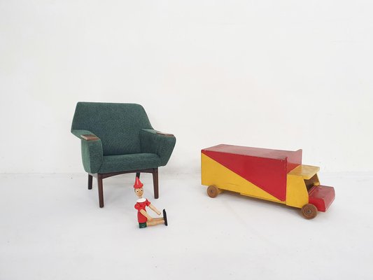 Scandinavian Modern Kids Lounge Chair, 1950s-ZO-1319003