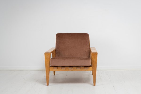 Scandinavian Modern Light Oak Bodö Armchair by Svante Skogh-MJF-1217584