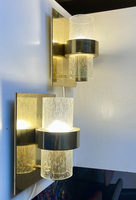 Scandinavian Modern Maritime Brass Sconces by Jonas Hidle for Høvik Verk, 1970s, Set of 2-LCR-1772721