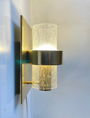 Scandinavian Modern Maritime Brass Sconces by Jonas Hidle for Høvik Verk, 1970s, Set of 2-LCR-1767043