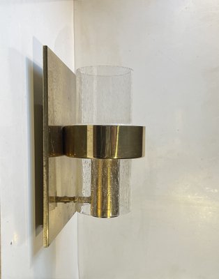 Scandinavian Modern Maritime Brass Sconces by Jonas Hidle for Høvik Verk, 1970s, Set of 2-LCR-1772727