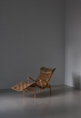 Scandinavian Modern Model 36 Chaise Lounge by Karl Mathsson, 1964-WRF-1726607