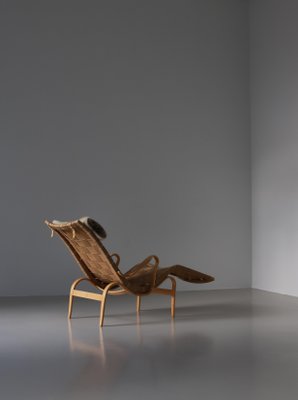 Scandinavian Modern Model 36 Chaise Lounge by Karl Mathsson, 1964-WRF-1726607