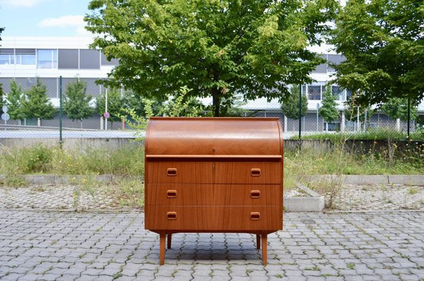 Scandinavian Modern Secretary Desk in Teak from Svegards Markaryd-UF-1315532