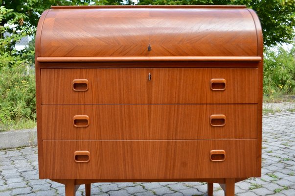 Scandinavian Modern Secretary Desk in Teak from Svegards Markaryd-UF-1315532