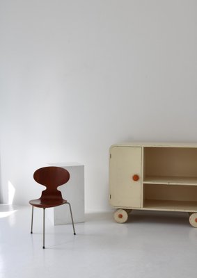 Scandinavian Modern Sideboard or Cabinet on Wheels, 1930s-WRF-1578918