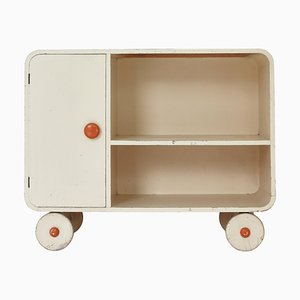 Scandinavian Modern Sideboard or Cabinet on Wheels, 1930s-WRF-1578918