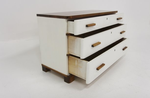 Scandinavian Modern Swedish Birch Chest of Drawers, Sweden, 1940s-GEK-2035544