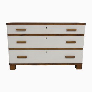 Scandinavian Modern Swedish Birch Chest of Drawers, Sweden, 1940s-GEK-2035544