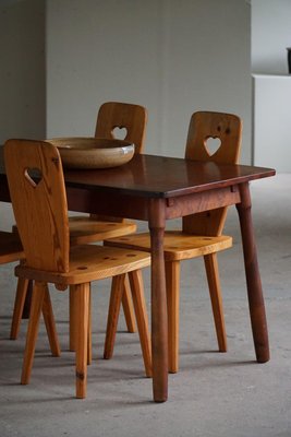 Scandinavian Modern Table in Beech with Club Legs by Arnold Madsen, 1940s-MXF-1437398