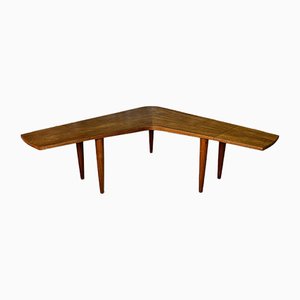 Scandinavian Modern Teak Boomerang Drop-Leaf Coffee Table from Samcom, 1960s-OJT-1021518