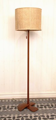 Scandinavian Modern Teak Floor Lamp-UDU-1706101