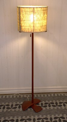 Scandinavian Modern Teak Floor Lamp-UDU-1706101