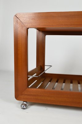 Scandinavian Modern Teak Trolley, 1970s-XNH-564549