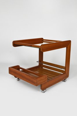 Scandinavian Modern Teak Trolley, 1970s-XNH-564549