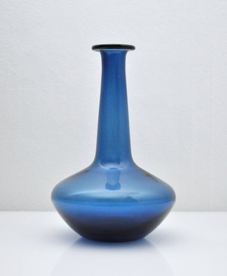 Scandinavian Modern Vase by Jacob E. Bang for Holmegaard Denmark, 1960s-HPQ-1451110