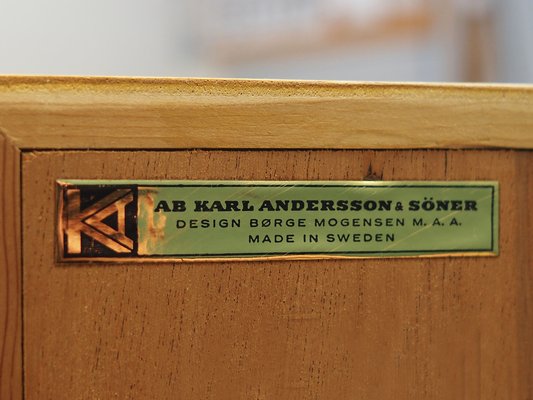 Scandinavian Oak Cabinet by Børge Mogensen for AB Karl Andersson & Söner, 1960s-VND-1784366