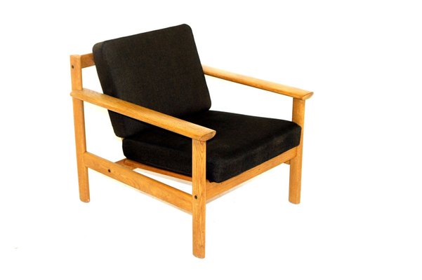 Scandinavian Oak Chair, Sweden, 1960s-GEK-1033465