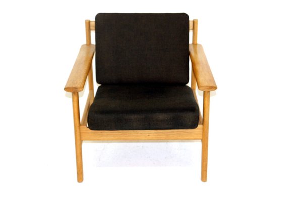 Scandinavian Oak Chair, Sweden, 1960s-GEK-1033465