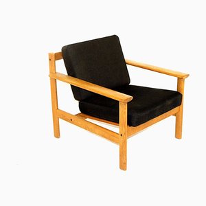 Scandinavian Oak Chair, Sweden, 1960s-GEK-1033465