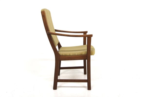 Scandinavian Oak Chairs, Sweden, 1950s, Set of 4-GEK-1749553