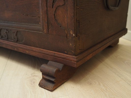 Scandinavian Oak Chest, 18th Century-VND-1791678