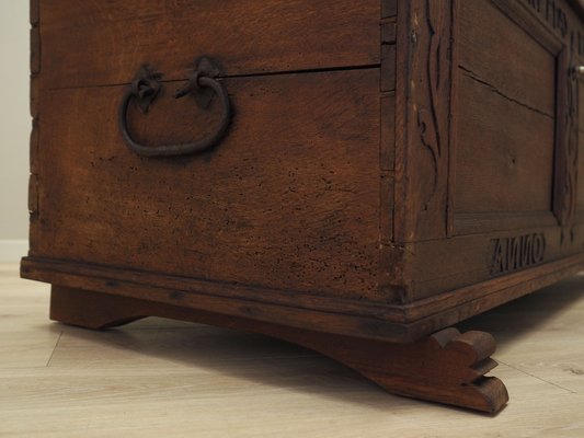 Scandinavian Oak Chest, 18th Century-VND-1791678