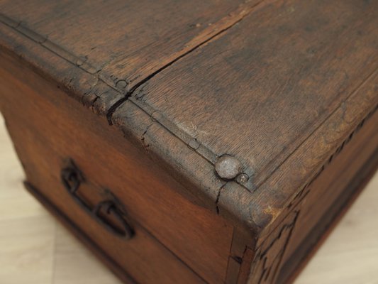 Scandinavian Oak Chest, 18th Century-VND-1791678