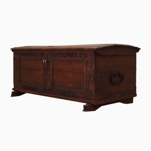 Scandinavian Oak Chest, 18th Century-VND-1791678