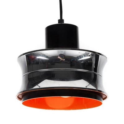 Scandinavian Orange Pendant Lamp in Chrome-XMR-985084