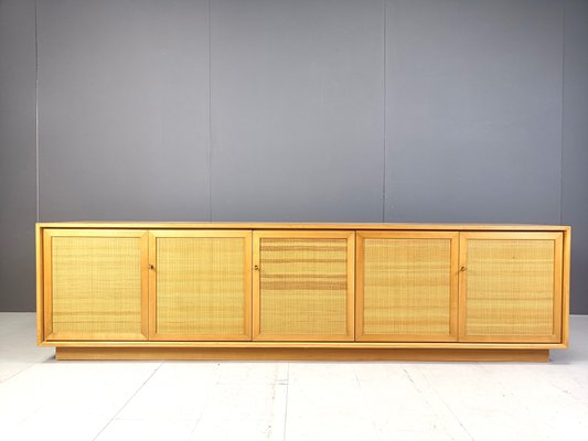 Scandinavian Rattan Sideboard, 1970s-IRH-2040331