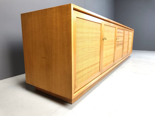 Scandinavian Rattan Sideboard, 1970s-IRH-2040331