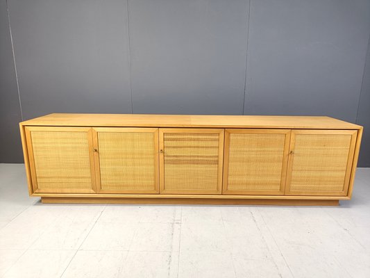 Scandinavian Rattan Sideboard, 1970s-IRH-2040331