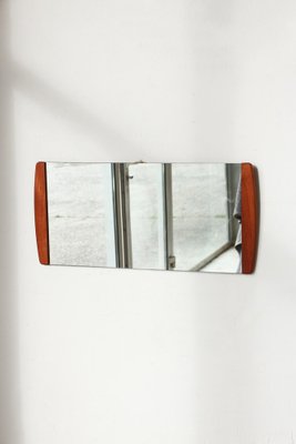 Scandinavian Rectangular Mirror in Teak, 1960s-YRI-1765285