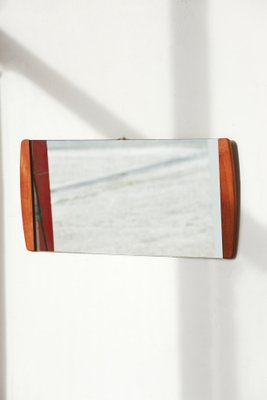 Scandinavian Rectangular Mirror in Teak, 1960s-YRI-1765285