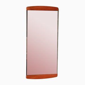 Scandinavian Rectangular Mirror in Teak, 1960s-YRI-1765285