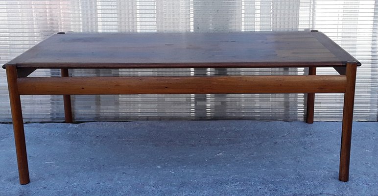 Scandinavian Rosewood Coffee Table from Dokka Mobler, 1970s-HOI-1235741